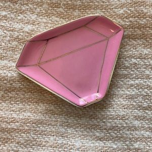 Pink Diamond Ring Dish